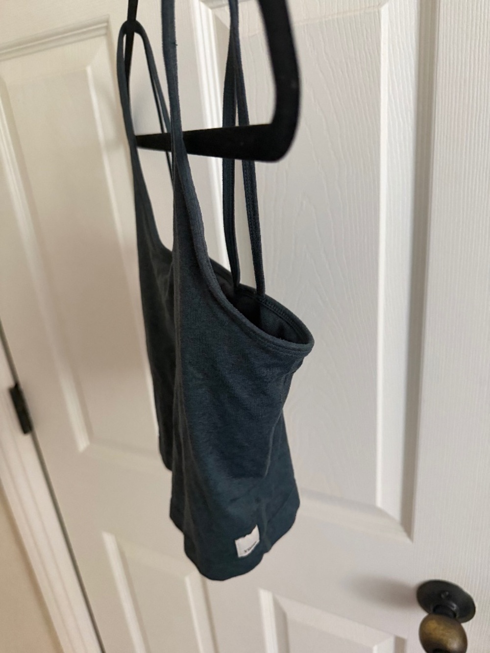 Blue Vuori Performance Tank Cropped
